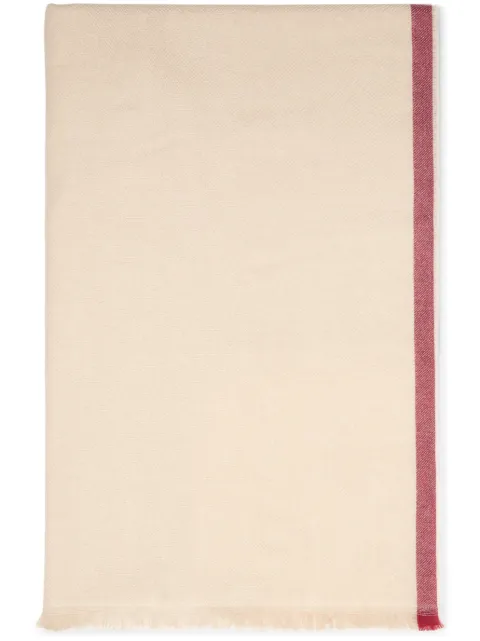 Brunello Cucinelli cashmere scarf Neutrals MSC688ORCJ007