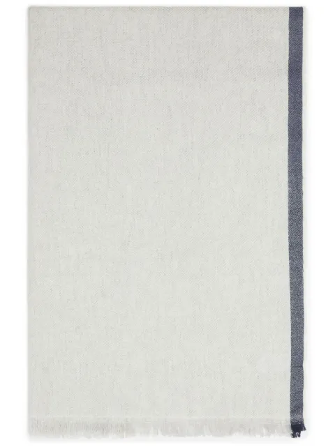 Brunello Cucinelli cashmere scarf Grey MSC688ORCH028