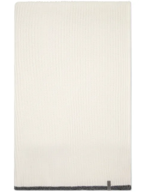 Brunello Cucinelli cashmere scarf Neutrals M12504989CK757