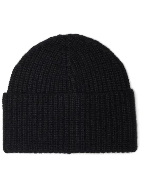 Brunello Cucinelli cashmere beanie hat Black M2294920C101