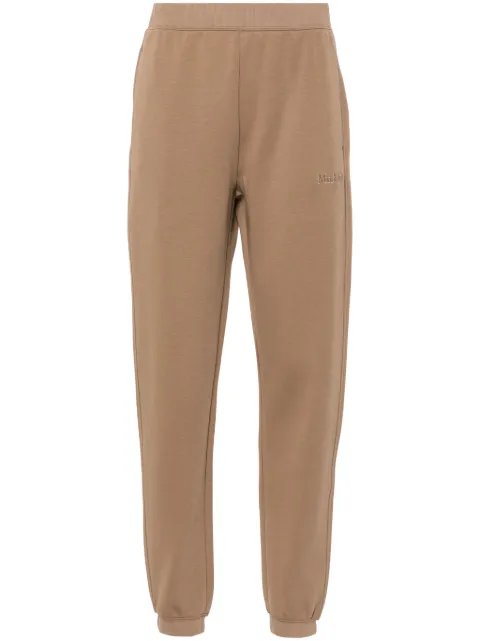Max Mara logo-embroidered track pants Brown 2429786011600