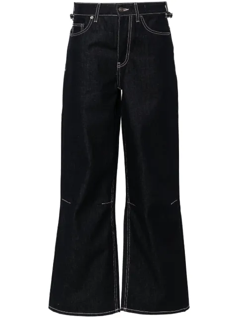 Fiorucci high-rise straight-leg jeans Blue W01FPDJE181DN01DN06