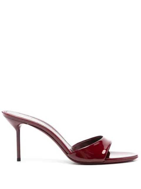 Paris Texas Lidia 70mm leather sandals Red PX1141XVN01ROUGENOIR