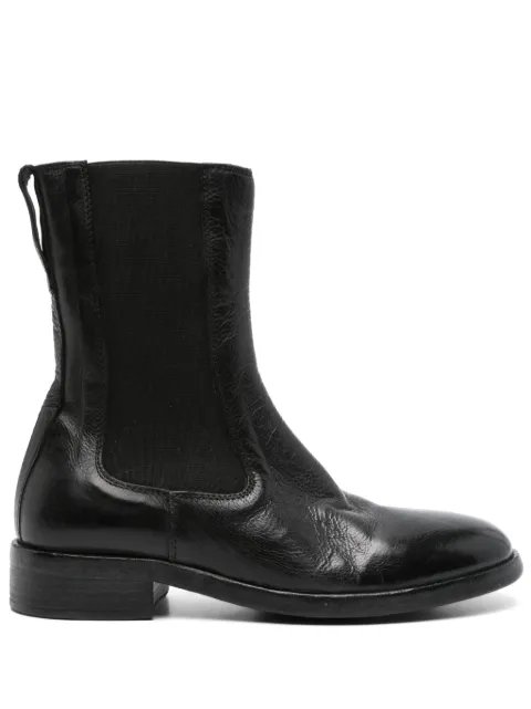 Moma leather boots Black 75402CGA