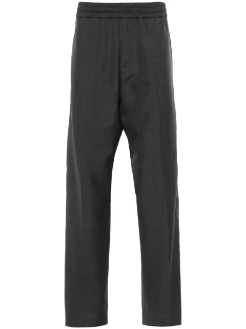 Golden Goose mid-rise straight-leg trousers Grey GMP01812P001610