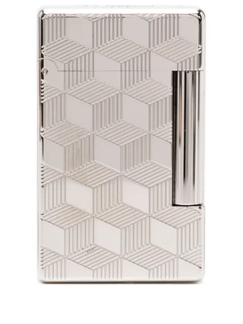 S.T. Dupont Initial Cube lighter Silver 020840
