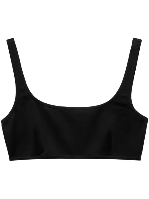 Prada interlock fabric bikini top Black 70215S23113SV
