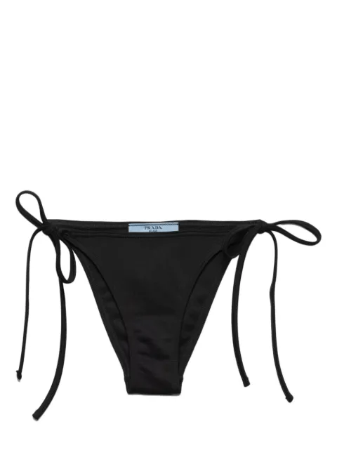 Prada interlock knit bikini bottom Black 70212S23113SV