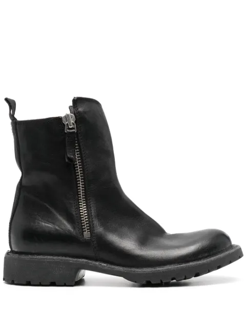 Moma Tronchetto leather ankle boots Black 89403CCU