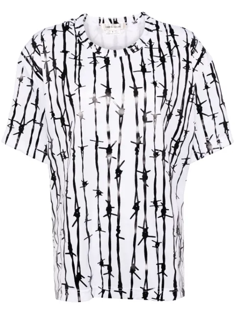 Comme Des Garçons graphic-printed t-shirt White GNT014051