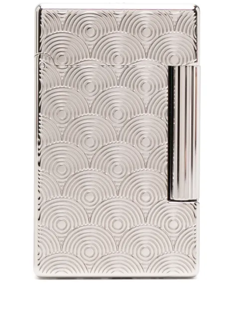 S.T. Dupont Initial Cinatic lighter Silver 020844