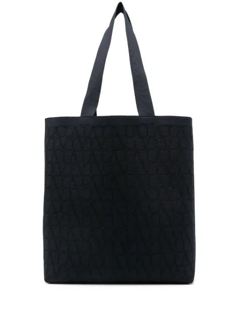 Valentino Garavani Toile Iconographe-print tote bag Blue YB0C86LVL