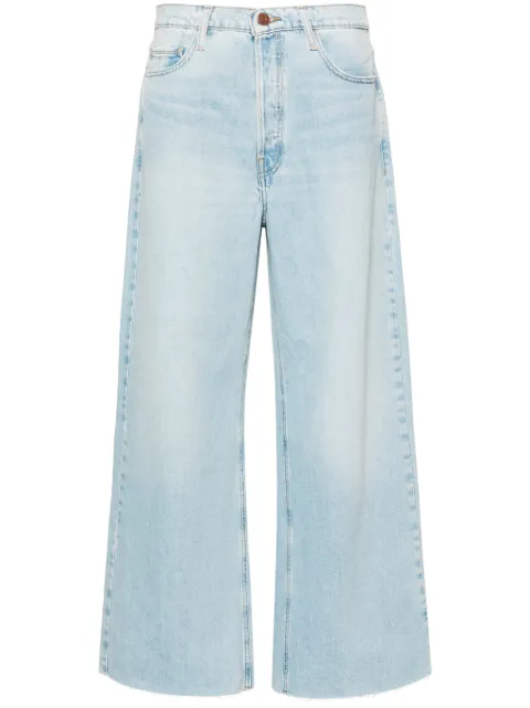 FRAME Le Low Babby low-rise wide-leg jeans Blue LLBWRA510