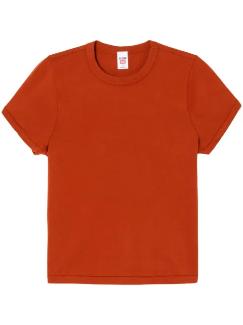 RE/DONE Boy short-sleeve cotton T-shirt Red 53902WBOYTEE