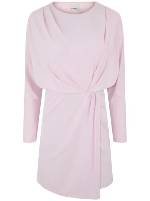 SIMKHAI asymmetric long-sleeve dress Pink 4241277YSOLID
