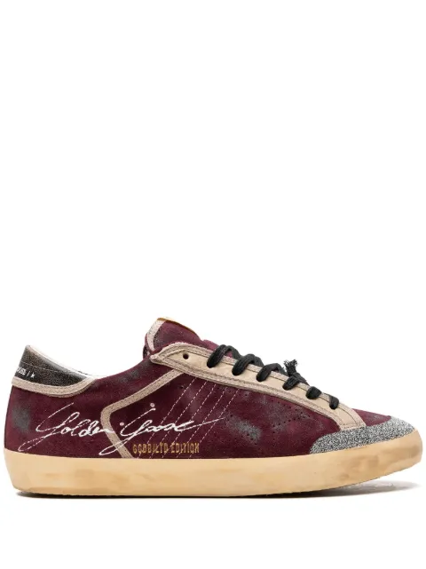 Golden Goose Super-Star Penstar "Wine Red/Black" sneakers Red GMF00172F004363