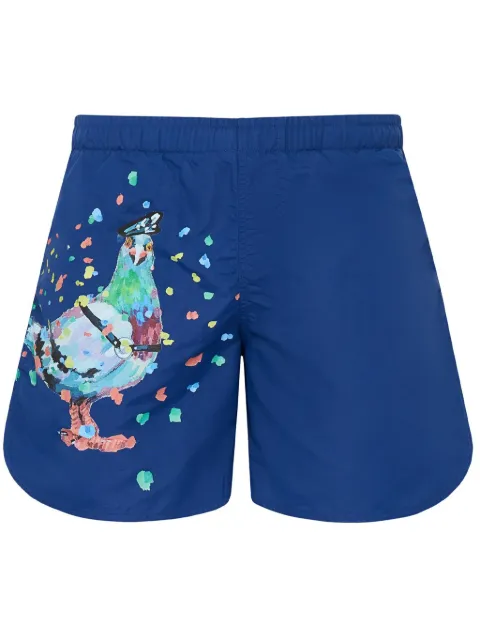 JW Anderson Pigeon swim shorts Blue SR0111PG1678888