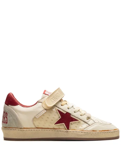 Golden Goose Ball Star suede-star sneakers Neutrals GMF00554F005681