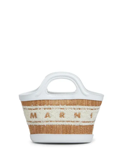 Marni interwoven tote bag Neutrals BMMP0096L5P7945