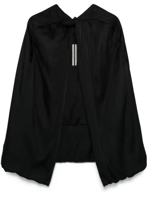 Rick Owens Masto cape Black RO02D3788SCH