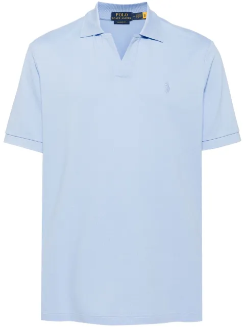 Polo Ralph Lauren classic-fit mesh polo shirt Blue 710935051004