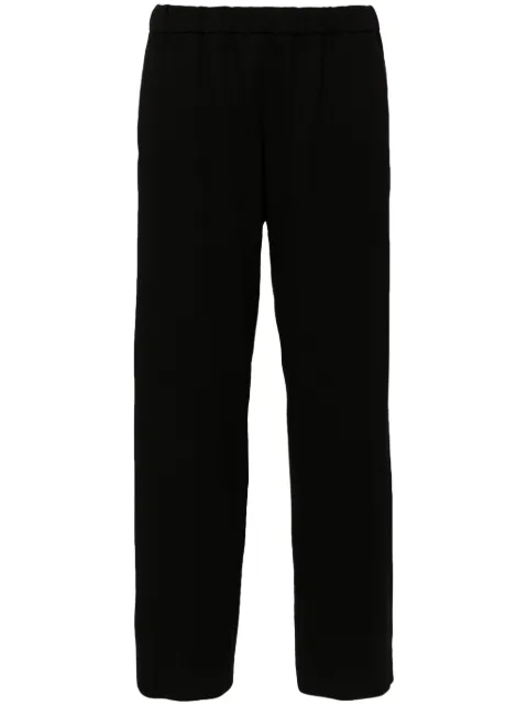 Fabiana Filippi elasticated-waist tapered trousers Black PAD214F322D7460000