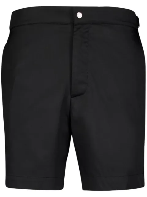 Frescobol Carioca above-knee swim shorts Black 156356