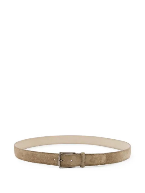Aurélien suede leather belt Neutrals BELTSUEDE