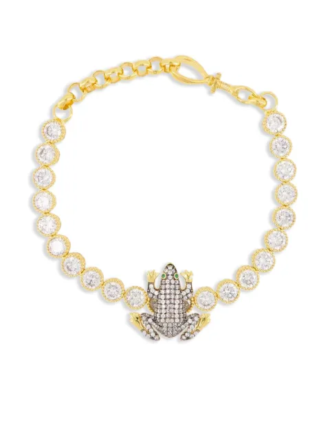 Begüm Khan frog-charm tennis bracelet Gold BK03A0040004403