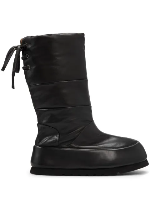 Marsèll Bombo lace-up leather boots Black MM4491088