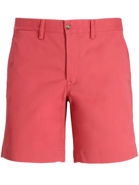 Polo Ralph Lauren cotton blend straight fit chino shorts Red 710799213028