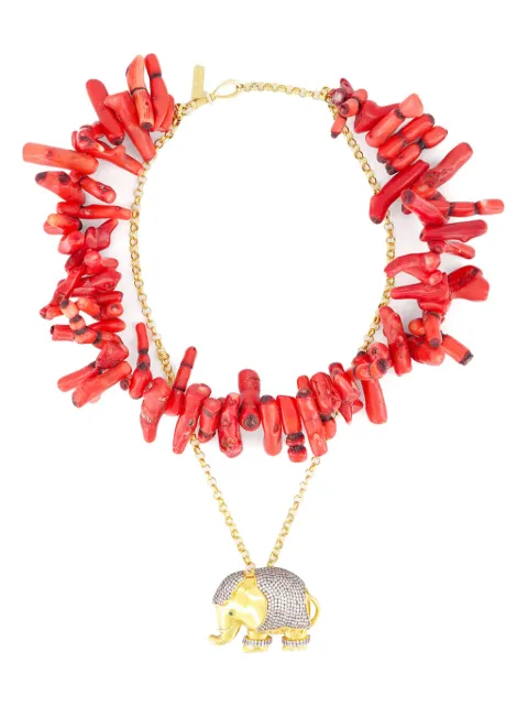 Begüm Khan Anacapri Elephant necklace Gold BK11A0082904403