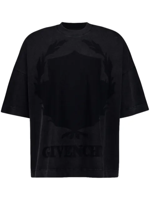Givenchy Shadow cotton T-shirt Black BM71JC3YL1001