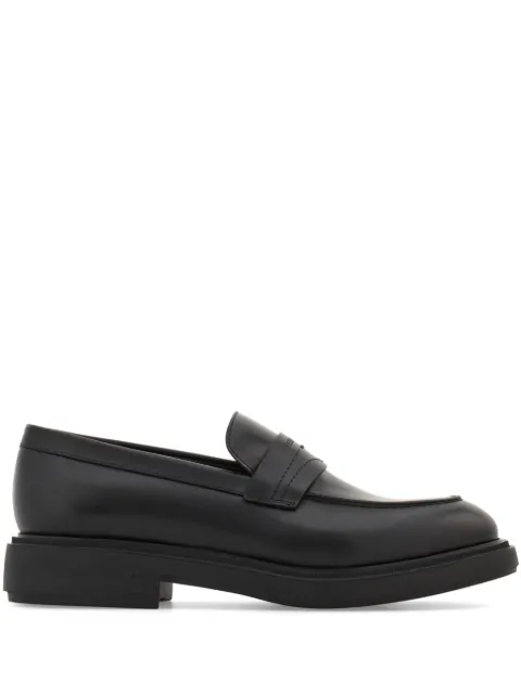 Ferragamo Caligola leather loafers Black 777031