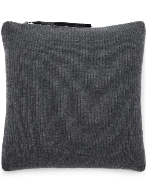 Brunello Cucinelli cashmere pillow Grey ML127CSA01C079