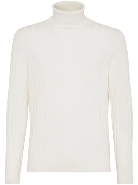 Brunello Cucinelli cashmere jumper White M22708103C2723