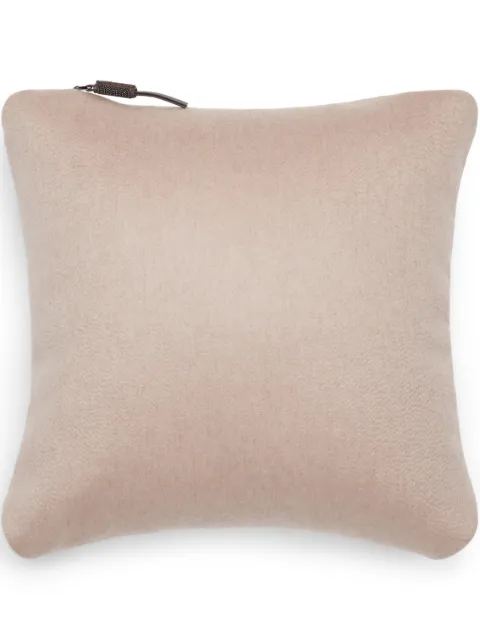 Brunello Cucinelli cashmere pillow Neutrals MLD5034101C038