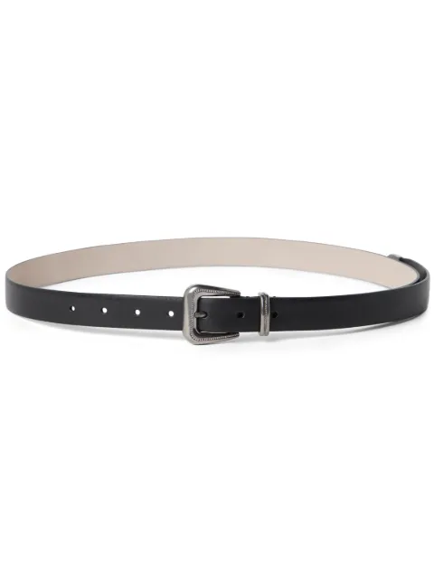 Brunello Cucinelli leather belt Black M0VLXC291C101