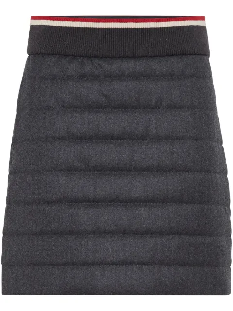 Brunello Cucinelli padded-design mini skirt Grey ME226G3732CYR38