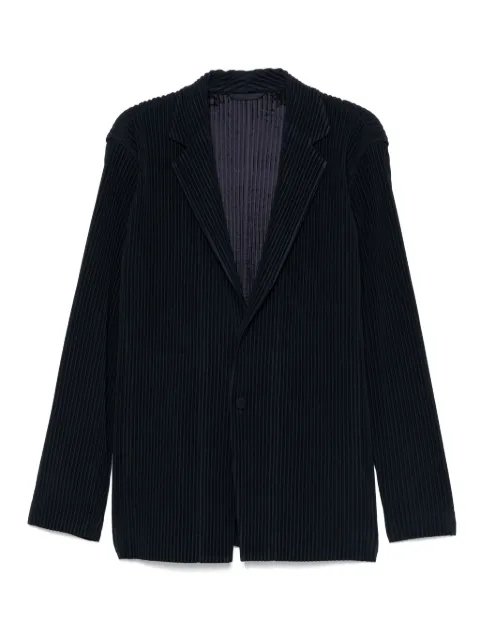 Homme Plissé Issey Miyake single-breasted blazer Blue HP48JD154