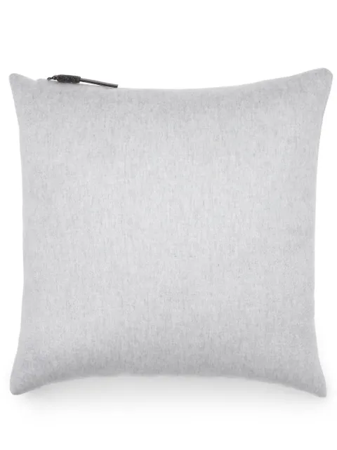Brunello Cucinelli cashmere pillow Grey MLD5034102C072