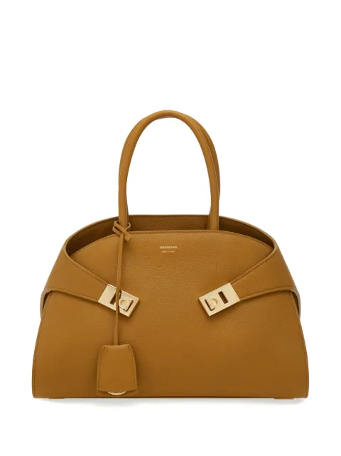 Ferragamo Hug handbag M Brown 777522