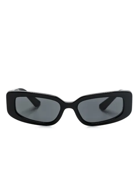 Dolce & Gabbana Eyewear DNA rectangle-frame sunglasses Black DG4445
