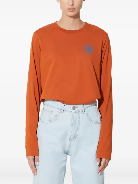 Fjällräven 1960 long-sleeve T-shirt Brown F86989