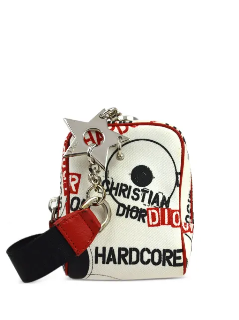Christian Dior Pre-Owned 2004 Hardcore clutch bag White 03LU0024
