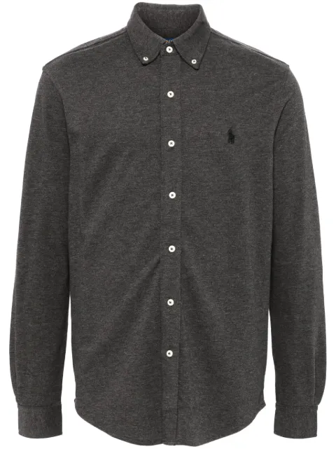 Polo Ralph Lauren piqué shirt Grey 710654408129