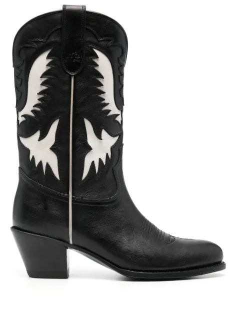 Polo Ralph Lauren 55mm leather boots Black 818959253002