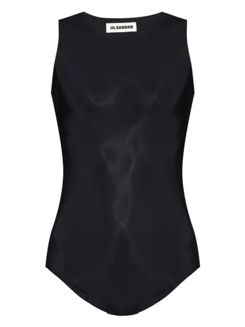 Jil Sander stretch-design bodysuit Black J01NC0021J70026