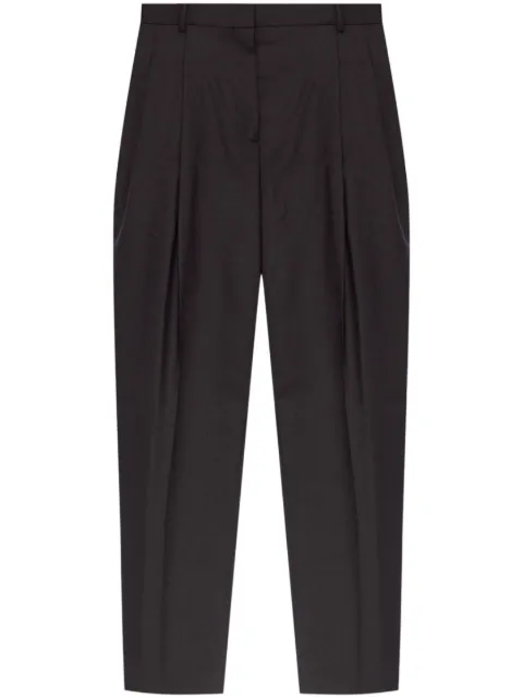 Paul Smith tapered-leg wool trousers Black W1R333TN00001