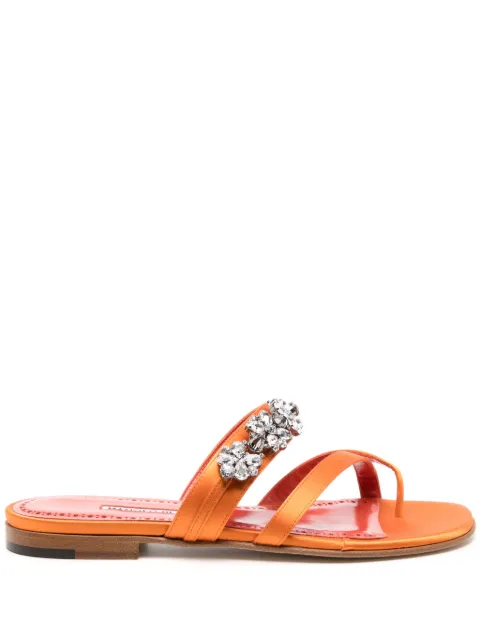 Manolo Blahnik Susa sandals Orange 22416510001